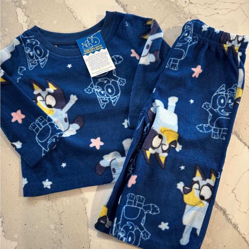 Kids Pajamas Set - Blue